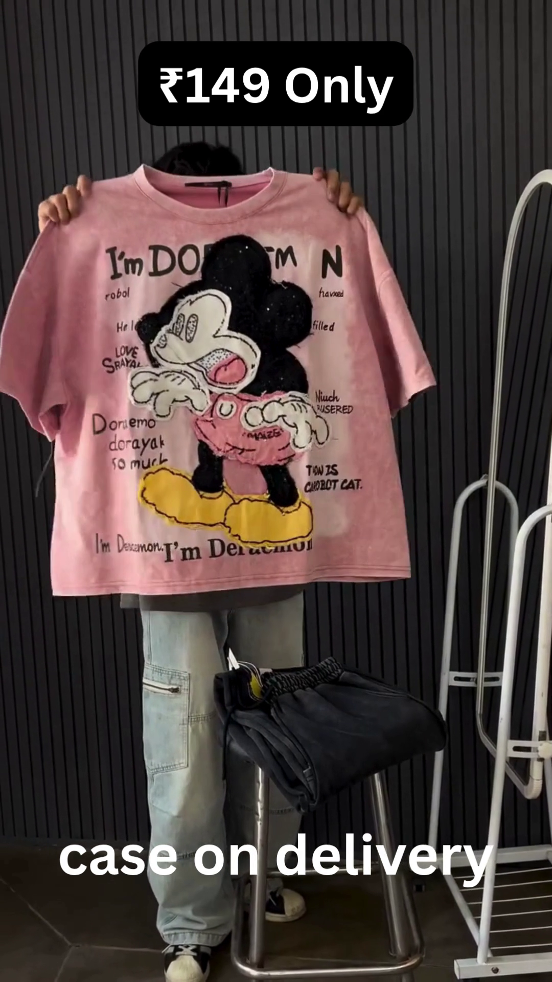 Trendy Cartoon Oversized T-Shirt