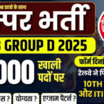 Railway Group D Vacancy 2025