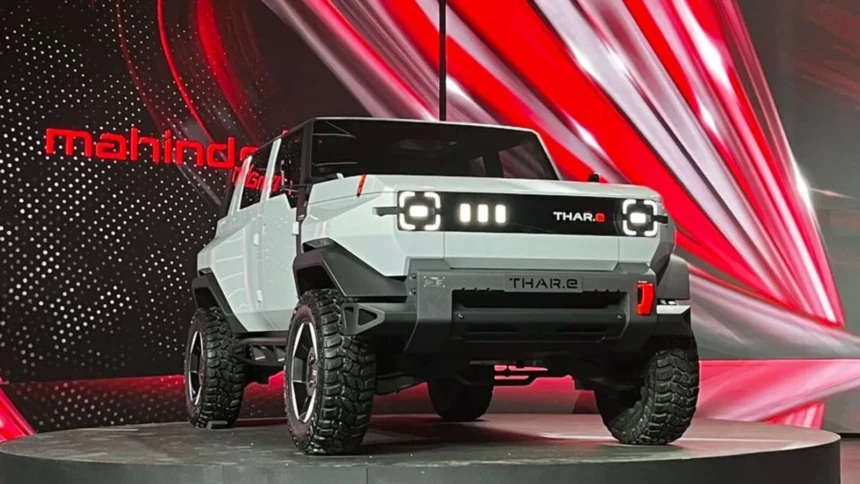 Mahindra Thar EV 25 Launch Date