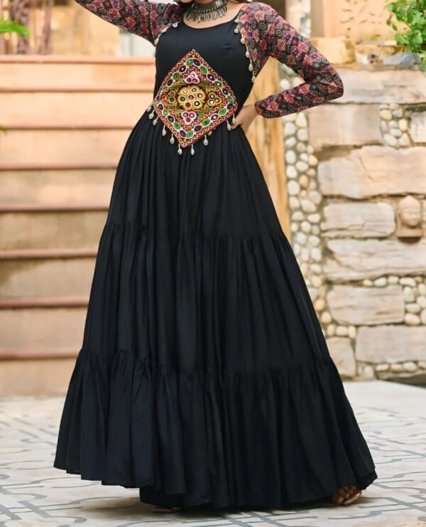 RedGeometric Anarkali - Image 6