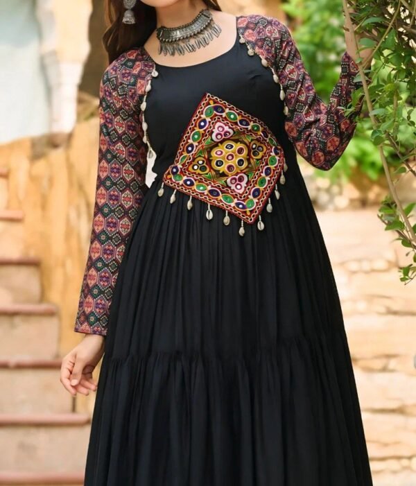 RedGeometric Anarkali - Image 4