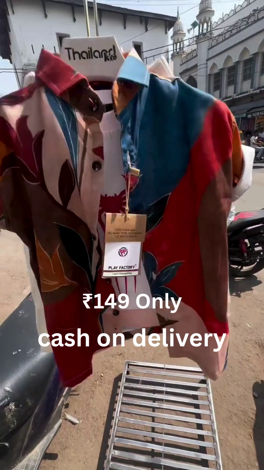 Stylish White Cargo Shorts – Trendy Streetwear at ₹149 | Cash on Delivery - Image 3