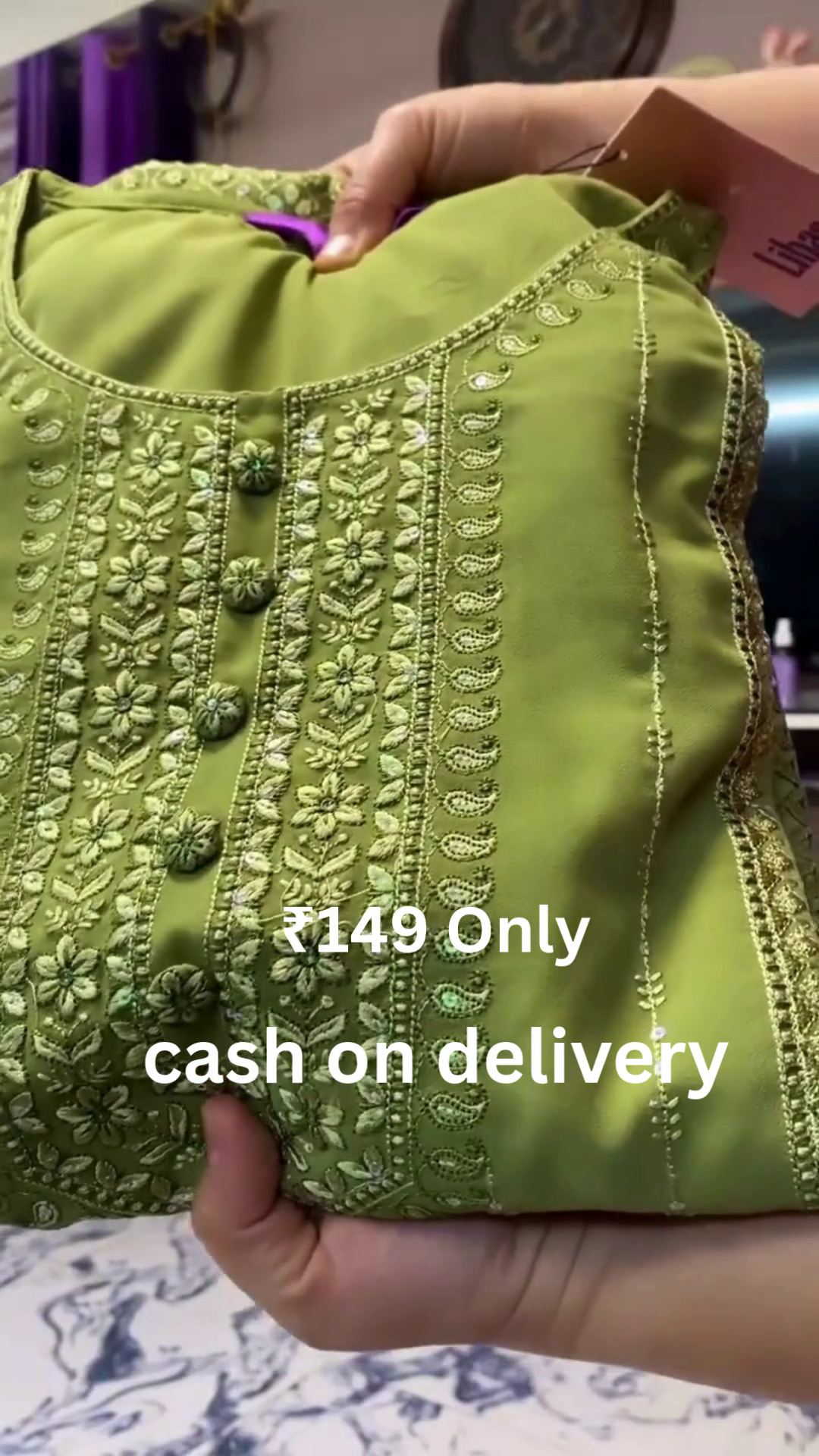 Elegant Green Ethnic Suit Set – Graceful Style at ₹149 | Cash on Delivery - Image 11